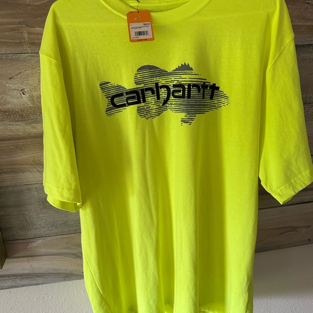 NWT Carhartt Men’s Hi Vis Shirt